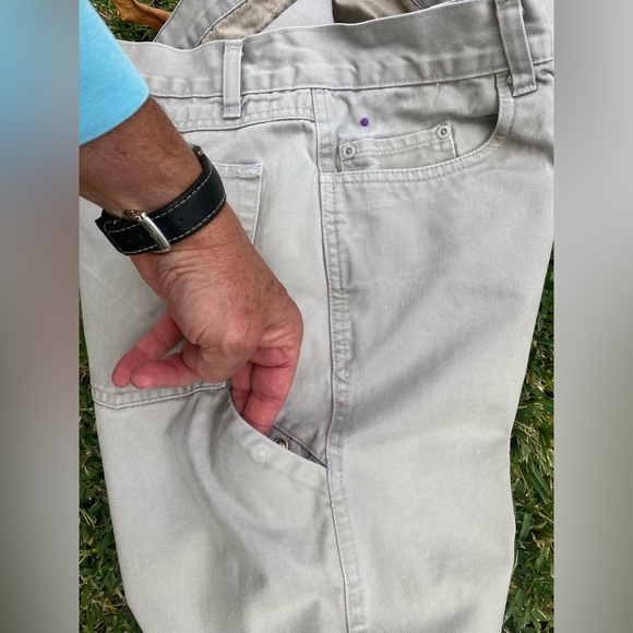 STUSSY DELUXE mens 5 pocket khaki jean - Picture 8 of 9